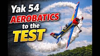 Giant Scale Yak 54 RC Airplane 100cc Aerobatics Put to the Test! Second Flight After Crash Repairs