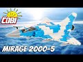 Le mirage 2000 en briques cobi la masterclass un avion de chasse  dcouvrir lego alternative