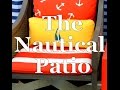 Nautical Patio | DIY | Terri Cumming | Interior Design Nautical Patio | DIY | Terri Cumming | Interior Design