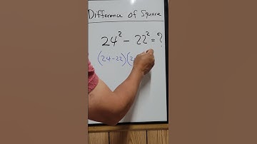 Difference of Square #math #mathematics #maths #mathematic