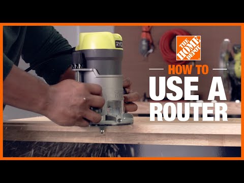 How to Use a Router | The Home Depot