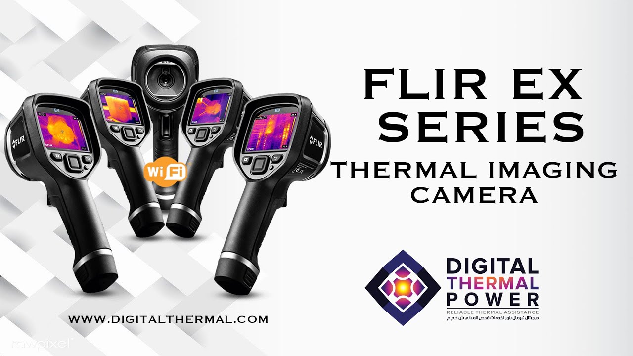 Caméra thermique infrarouge WIFI 76 800 (320 x 240) Pixels - FLIR E8-XT