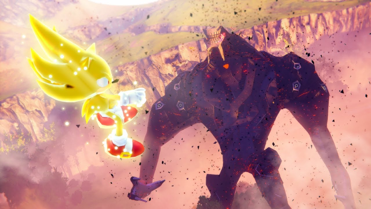 Sonic Frontiers: The Titan Fights are even better. - YouTube