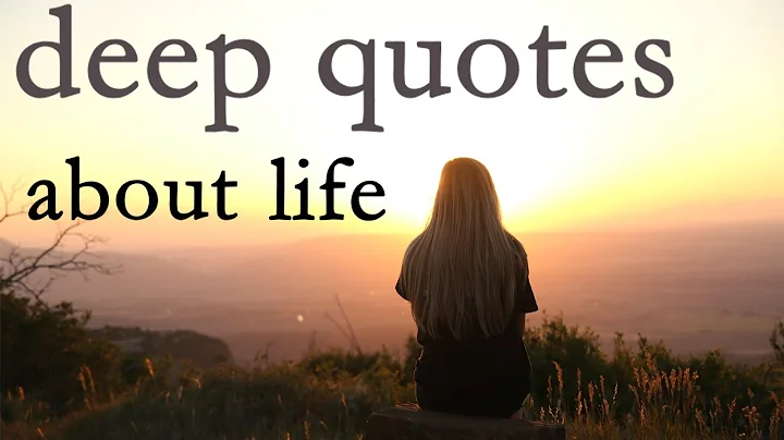 Deep Quotes About Life | Life Lessons (With Audio) - DayDayNews
