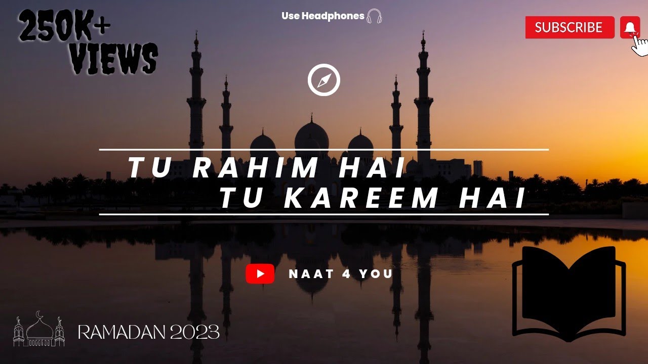 Tu Rahim hai tu Kareem hai naat  By Ali  ZafarBest naats 2020 Naat 4 You