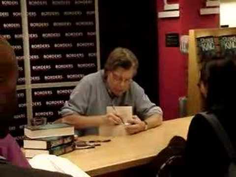 Stephen King book signing