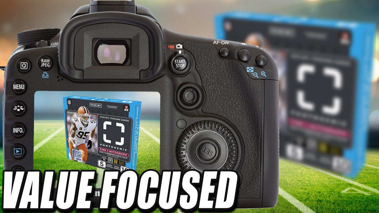 VALUE FOCUSED!! | 2025 Panini Photogenic NFL FOTL Box Review