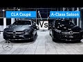 Mercedes CLA Coupé vs A Class Saloon | In depth Comparison