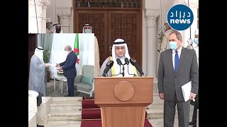 تصريح هام لوزير الخارجية الكويتي بعد استقباله قبل قليل، من طرف الرئيس تبون