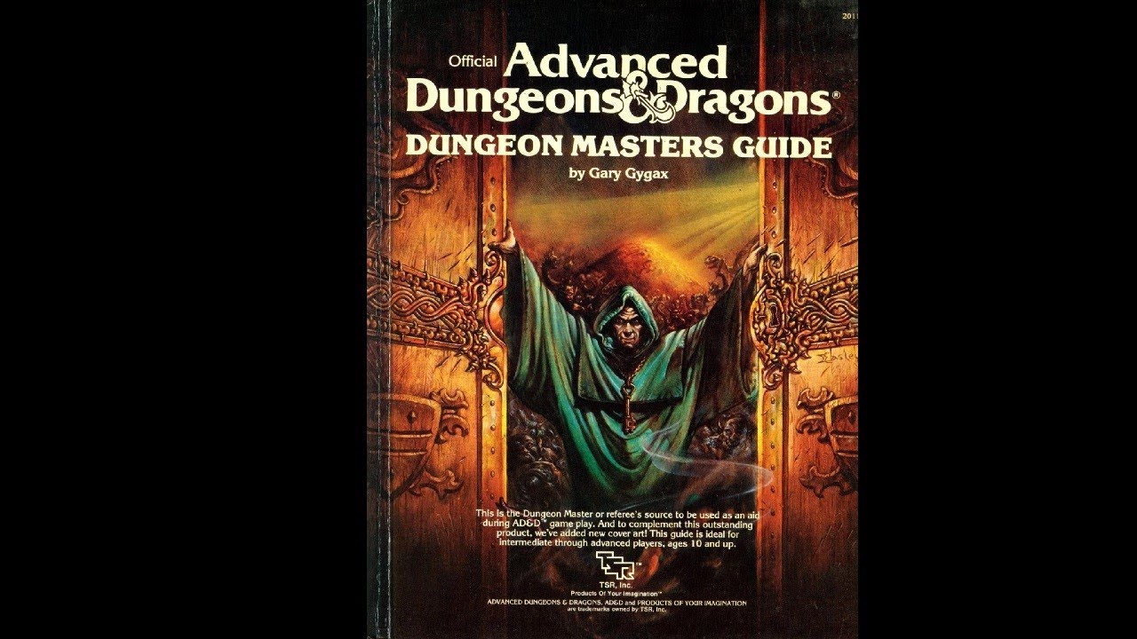 Dungeon masters guide advanced dungeons dragons 1e review 4k live