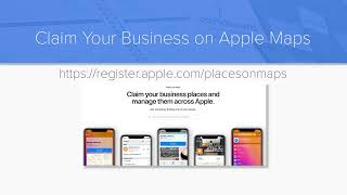 How To Claim Your Business On Apple Maps