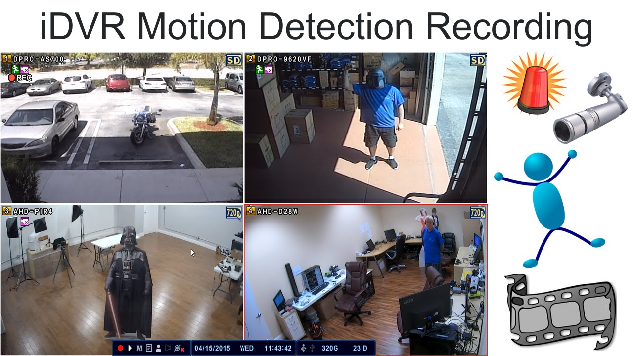 Motion Detection Video Surveillance 