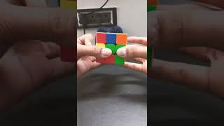 solving 3x3 cube with 2 moves [on beat] #shorts