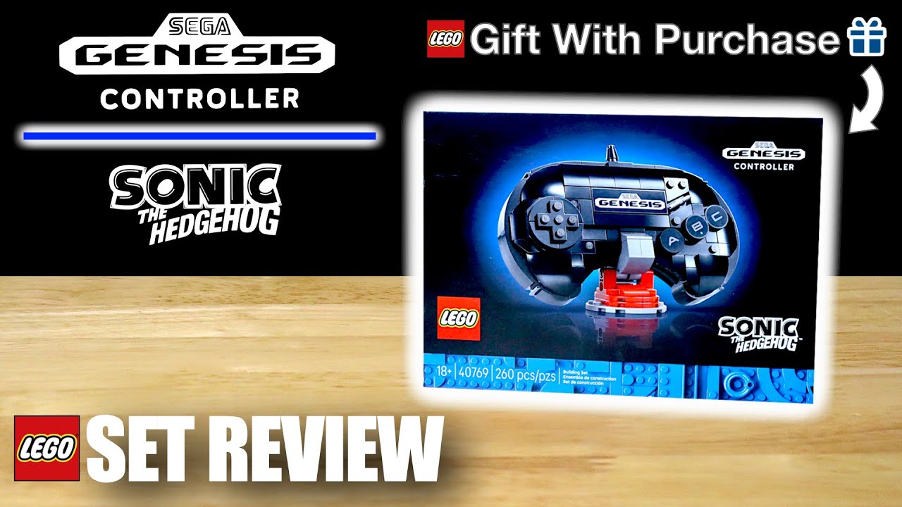 LEGO SONIC THE HEDGEHOG Set Review | 40769 - Sega Genesis