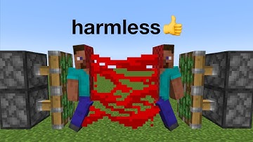 I added fun harmless pranks to Minecraft