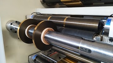 Hansoar Narrow Web Hot Foil Slitter Rewinder