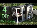 4 DIY Doll Houses 4 DIY Doll Houses