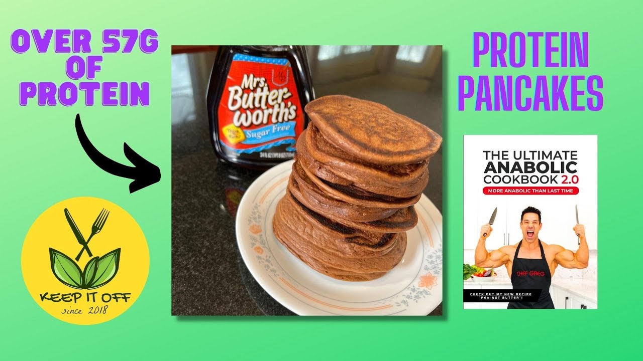 Greg Doucette Banana Chocolate Pancakes Review High Protein YouTube