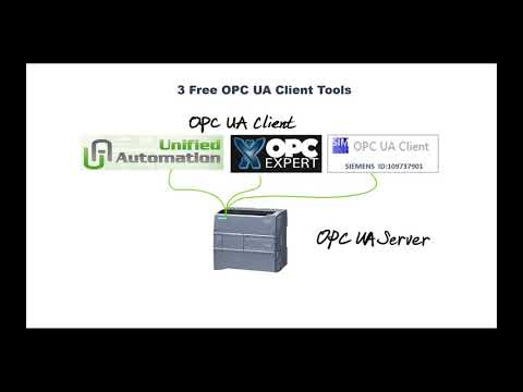 COM02. OPC UA - Three OPC UA Client Tools For Free