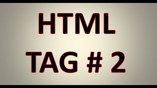 HTML | Basic Tags #02 |WEB TAG | Hindi || Technical Assistant ||