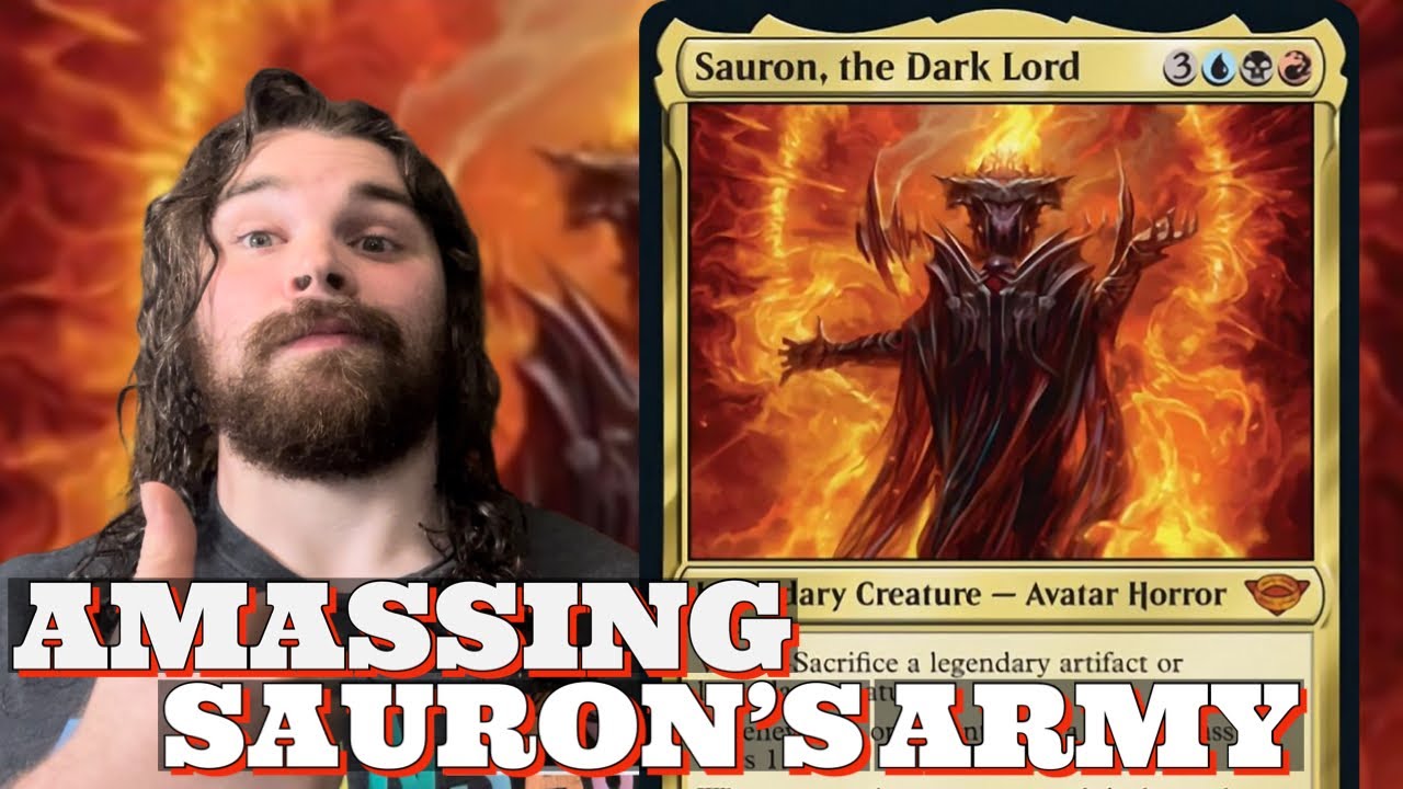 Sauron, the Dark Lord full EDH Deck Tech Magic The Gathering LOTR YouTube Sauron, the Dark Lord full EDH Deck Tech Magic The Gathering LOTR YouTube