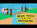 How to Not NEED as Much Motivation to do the Thing