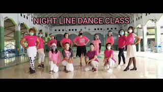 TAHITI - LINE DANCE | Choreo by Uly Elfrida | Demo by NIGHT Line Dance Class