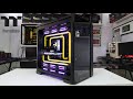 Custom Pc Build #96 &quot; Polaris &quot; Work and Game Pc on a Thermaltake View 51 Case.