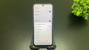 How to select Network 2G 3G 4G 5G in Infinix Hot 40i