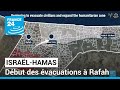 Opration de larme isralienne  dbut des vacuations  rafah  france 24