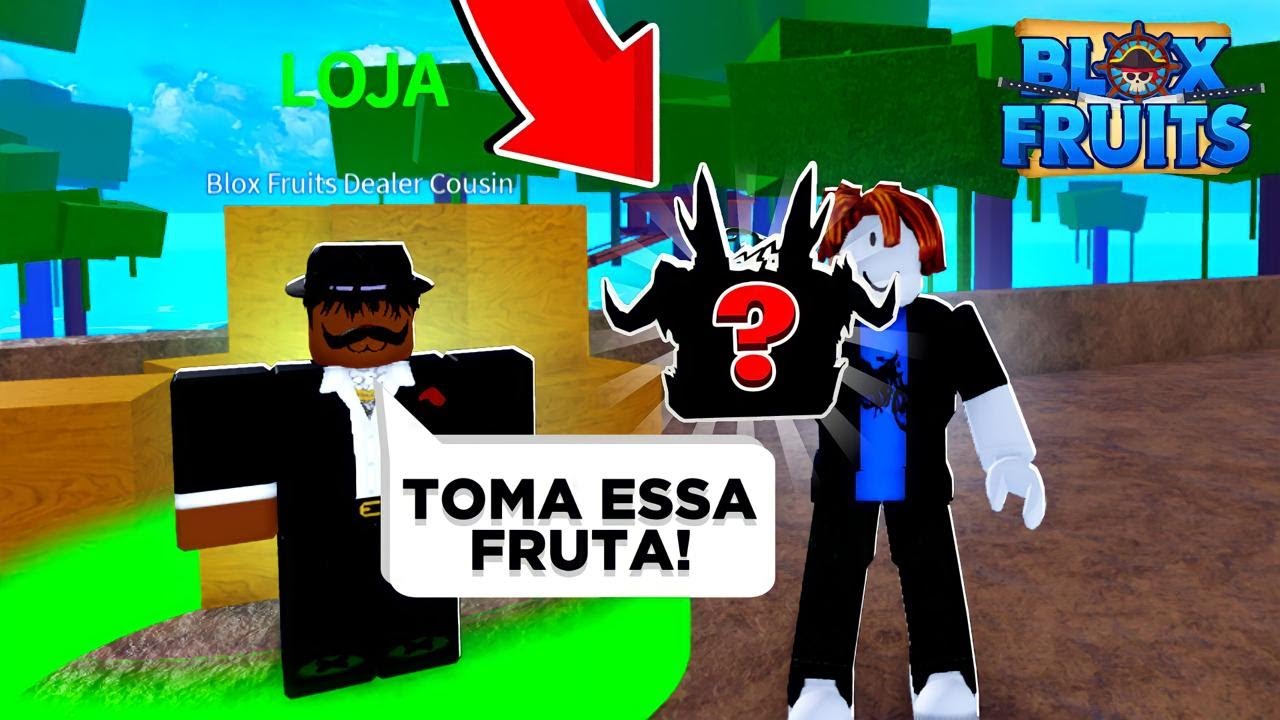 2919) GIRANDO 100 FRUTAS ALEATÓRIAS NO BLOX FRUITS EM 1 E VEIO AS MELHORES!!!  - ROBLOX 