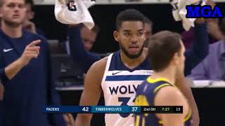 Indiana Pacers vs Minnesota Timberwolves - Game Highlights - October 24, 2017