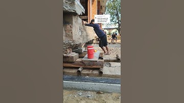 lực sĩ đẩy ngôi nhà 1000 tấn di chuyển #thanden #didoinha