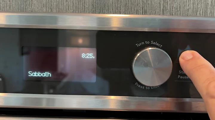 Turn Sabbath mode off on GE Cafe Wall Oven