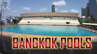 BANGKOK SWIMMING POOLS - THAI TOUR GUIDE JOEX - WHERE TO TRAIN IN THAILAND - 50 m OUTDOOR POOLS