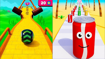 Going Balls VS Juice Run - Hard Levels Gameplay Android iOS Ep 1