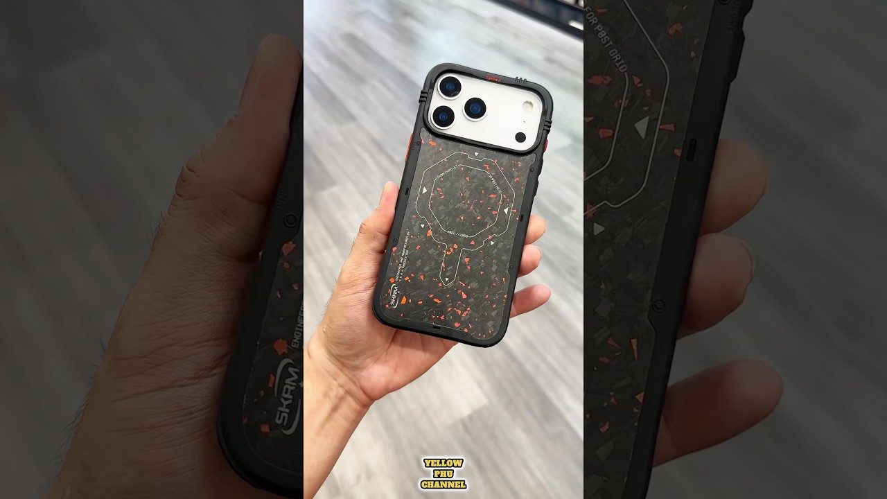 Made From Aramid Fiber, Super Luxury - SKINARMA Case VEKTOR iPhone 17 Pro Max 