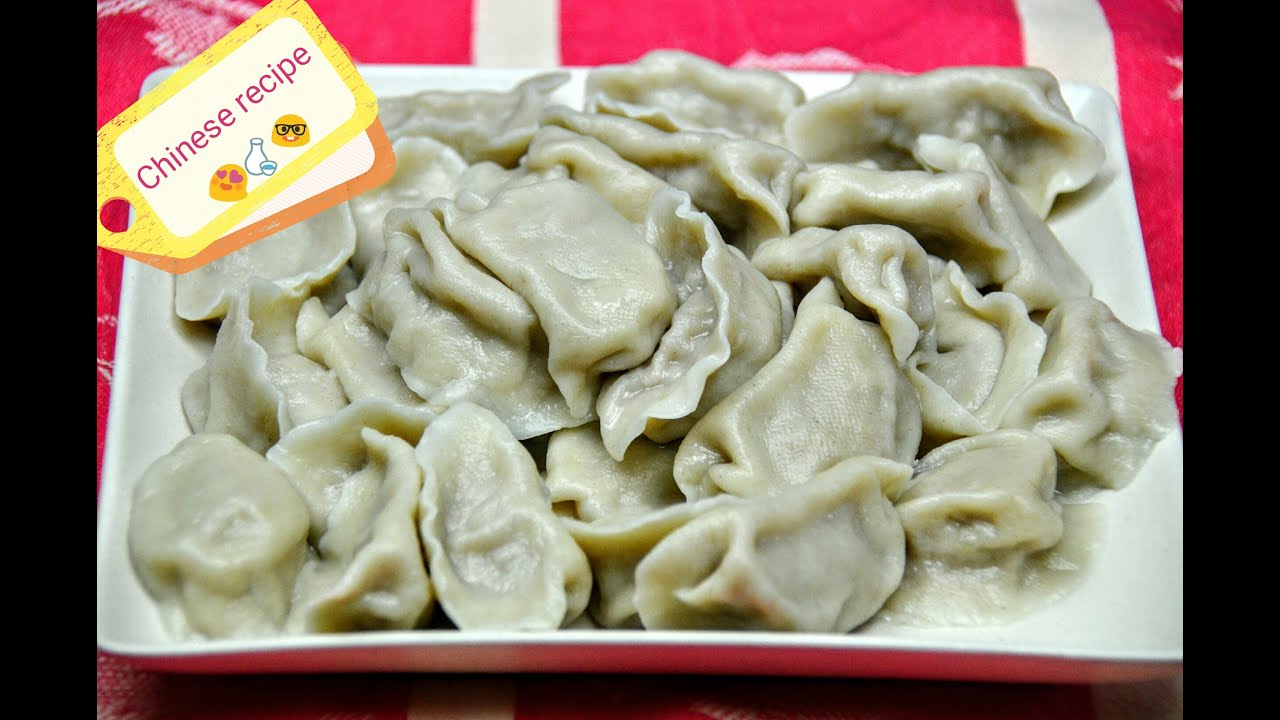 Ricetta Cinese Ravioli Cinesi Bolliti ä¸­å¼æ–™ç† æ°´é¤ƒ Chinese Recipe Boiled Chinese Ravioli Youtube