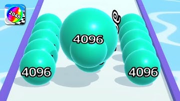 Ball Run 2048 - All Levels NEW UPDATE Gameplay Level 276 to 294 Full Tablet Mobile