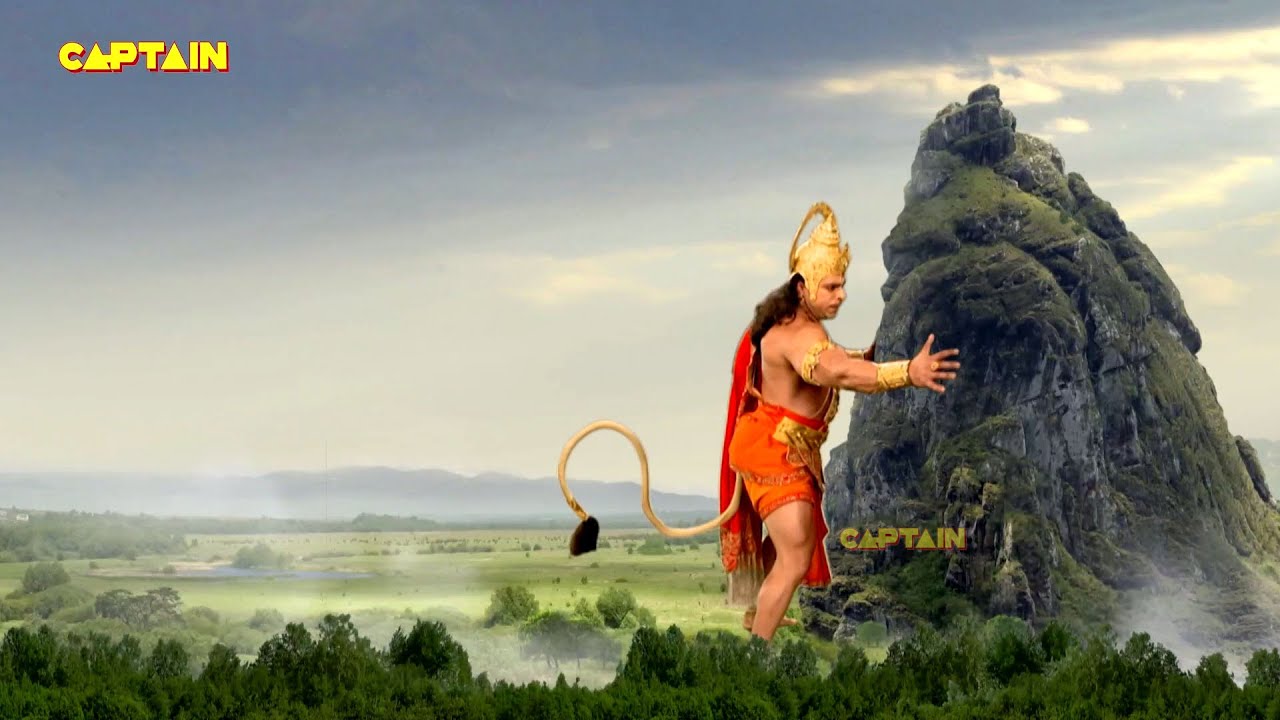 हनुमान जी ने अपनी भुजाओं से उठाया गोवर्धन पर्वत को || महाबली हनुमान || भाग. 419, 420, 421, 422