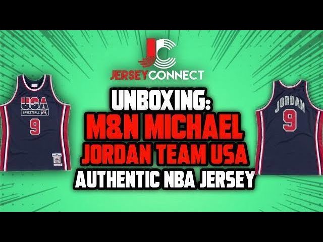 Mitchell & Ness Michael Jordan Dream Team USA Basketball Authentic