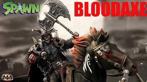 McFarlane Bloodaxe Spawn With Horse Dark Ages Action Figure Review & Comporison