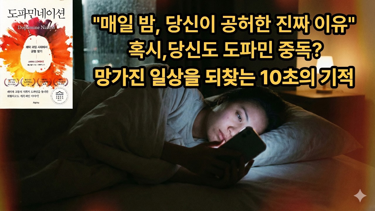 우울함과 무기력을 단숨에 없애준 작은 고통 | 스탠퍼드 뇌과학자가 말하는 도파민 중독