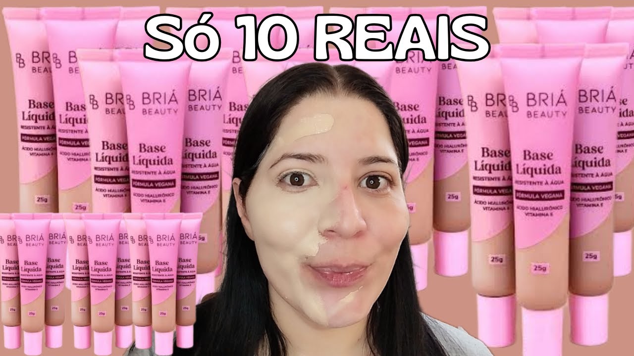 Vale a pena essa base baratinha da Briá Beauty?