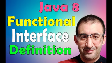 5- Java 8 Tutorial - What is Functional Interface