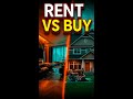 Rent Vs Buy In 2026 #realestate #money #investing #business #shorts
