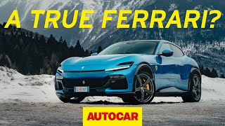 Is the Ferrari Purosangue the world&#39;s most fun SUV? | Autocar