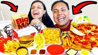 MUKBANG FOOD but it's EVERY FOOD 🍔🍕🍟🍓🌽🌭🥙🥪🍗🌮🥗🍩🍫🍰🍦