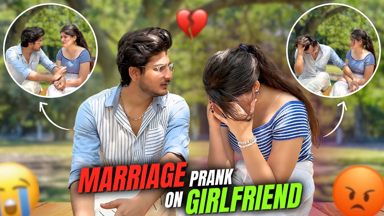 MARRIAGE PRANK ON GIRLFRIEND 😱|DIKSHA BEHOSH HOGYI 😭||