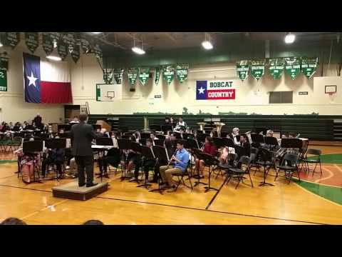 Arr. Michael story's Sleigh Ride by Bedichek middle school band